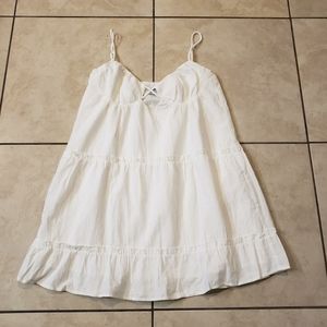 Princess Polly COLSON MINI DRESS WHITE used size 6